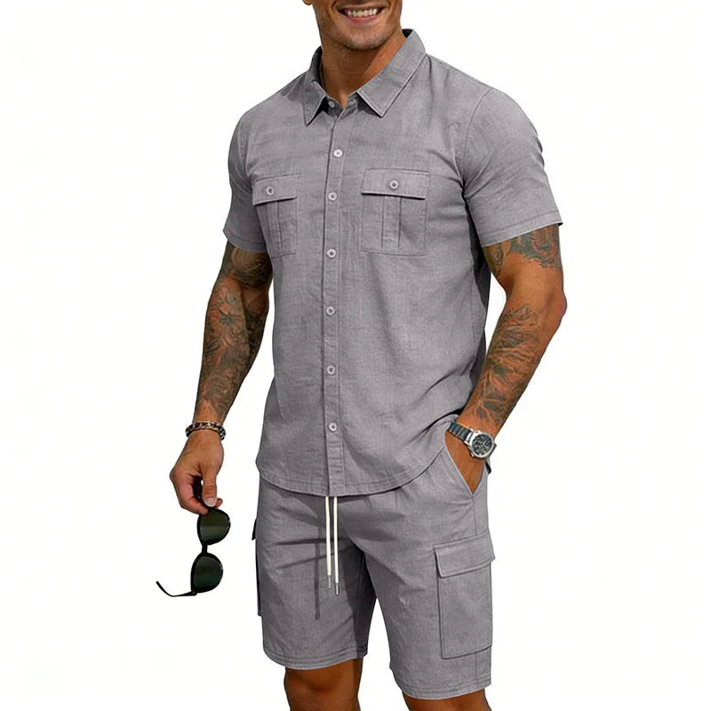 Blackwood | Breathable Utility Shirt And Shorts Set