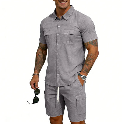 Blackwood | Breathable Utility Shirt And Shorts Set