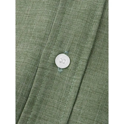 Graham | Short Sleeve Mandarin Collar Shirt
