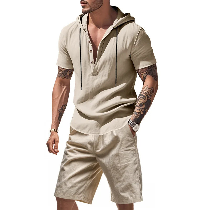 Luca | Hooded Two Piece Set