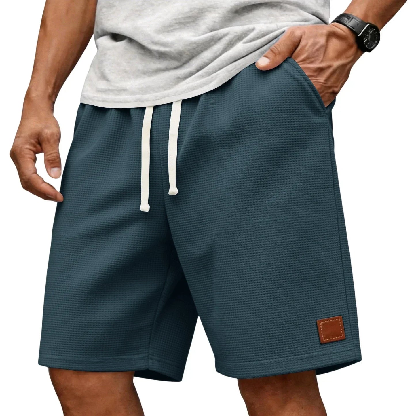 Edric | Lightweight Waffle Texture Shorts
