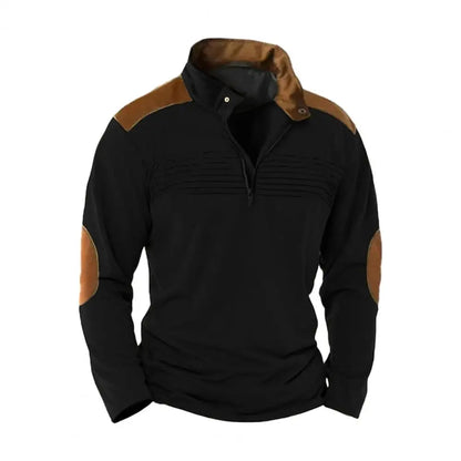 Oswald | Vintage Stand Collar Pullover