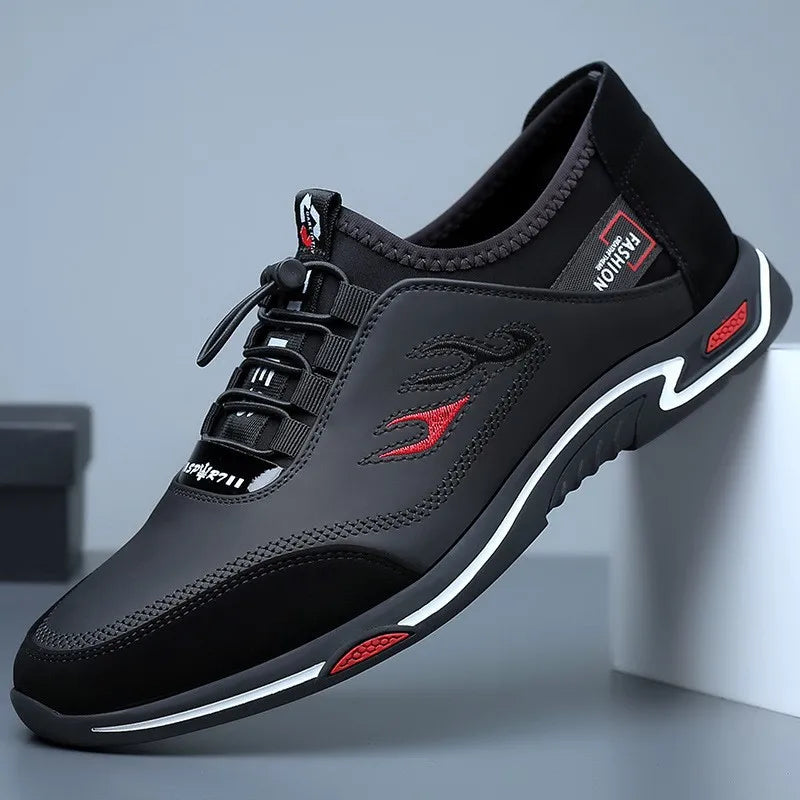 Keaton | Lightweight Elastic Lace Walking Shoes