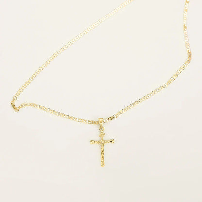 Bayford | Gleaming Cross Pendant Necklace