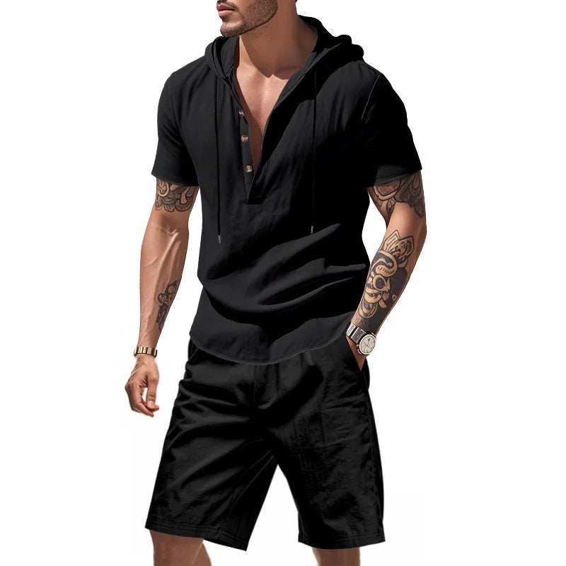 Luca | Hooded Two Piece Set