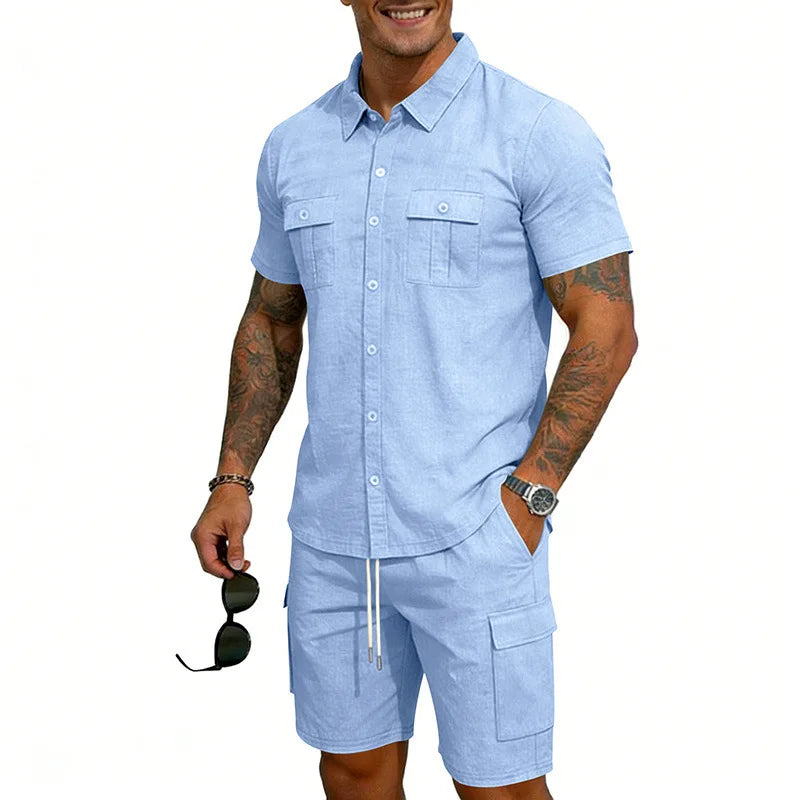 Blackwood | Breathable Utility Shirt And Shorts Set