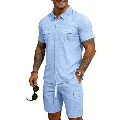 Blackwood | Breathable Utility Shirt And Shorts Set