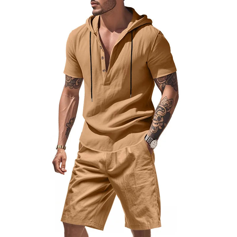 Luca | Hooded Two Piece Set