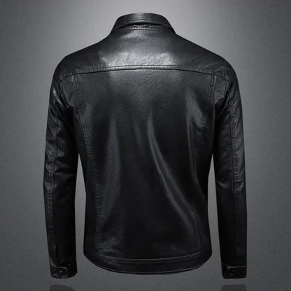 Cullen | Casual Chest Pocket Leather Jacket