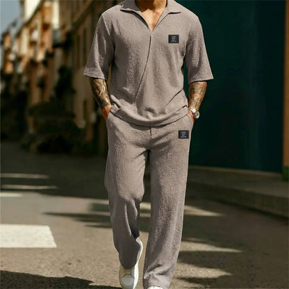 Branton | Relaxed Waffle Knit Co Ord Set