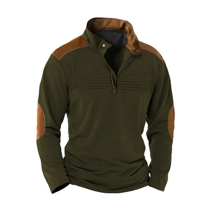 Oswald | Vintage Stand Collar Pullover