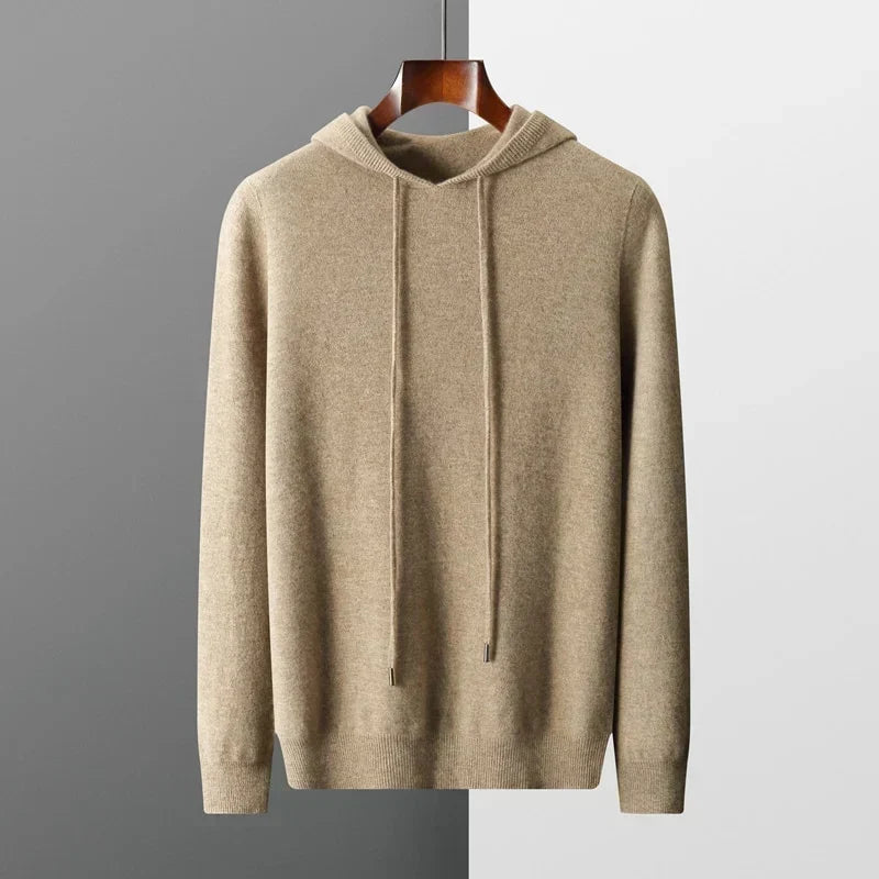 Dalton | Classic Knit Pullover Hoodie