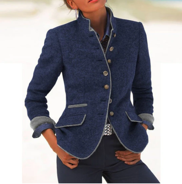Brinora | Structured Wool Blend Jacket