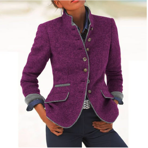 Brinora | Structured Wool Blend Jacket