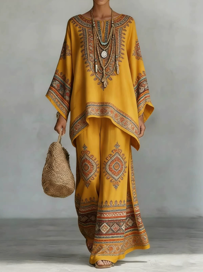 Bellerose | Bohemian Poncho Two Piece Set