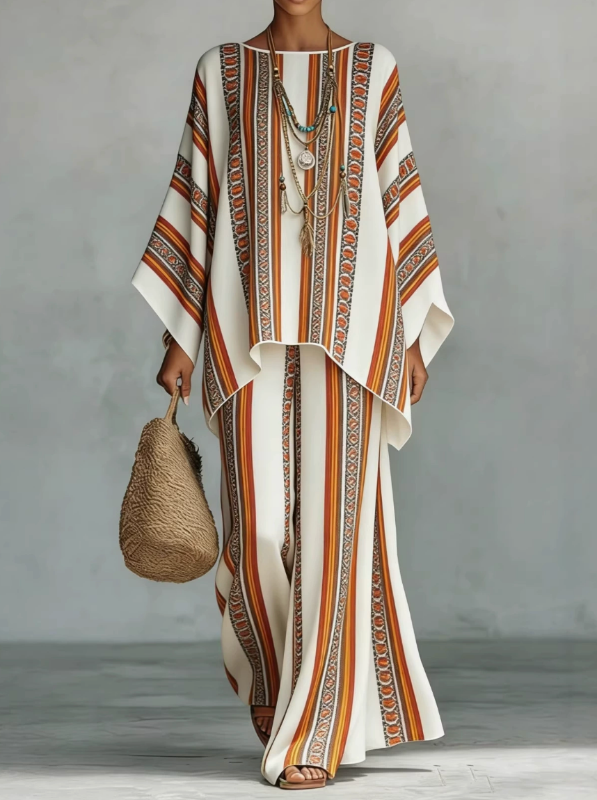 Bellerose | Bohemian Poncho Two Piece Set