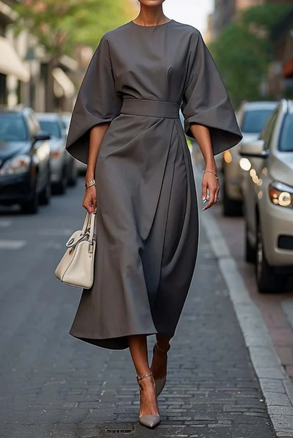 Norelle | Minimalist Statement Sleeve Dress