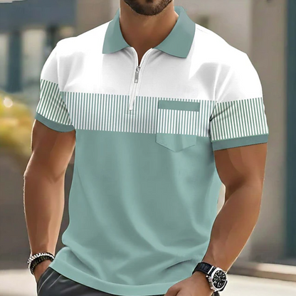 Ulric | Smart Casual Zip Collar Polo