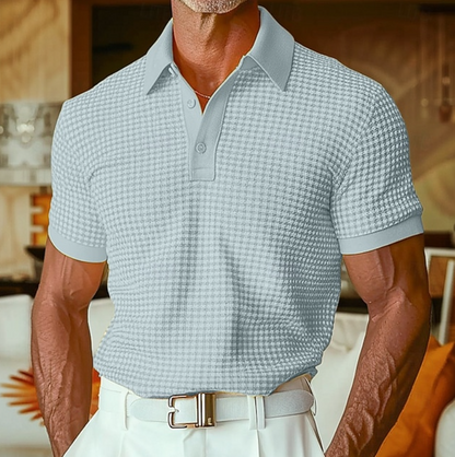 Lysander | Premium Waffle Polo Shirt