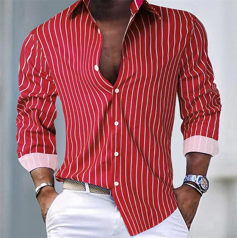 Finnegan | Slim Fit Pinstripe Shirt