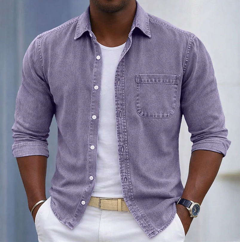Eamon | Everyday Pocket Button Shirt
