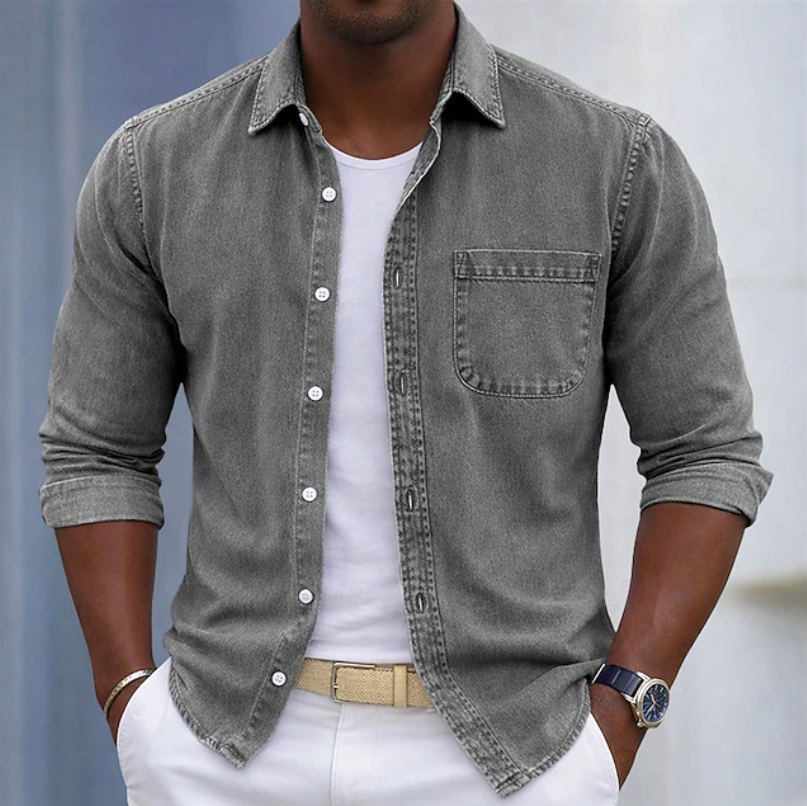 Eamon | Everyday Pocket Button Shirt