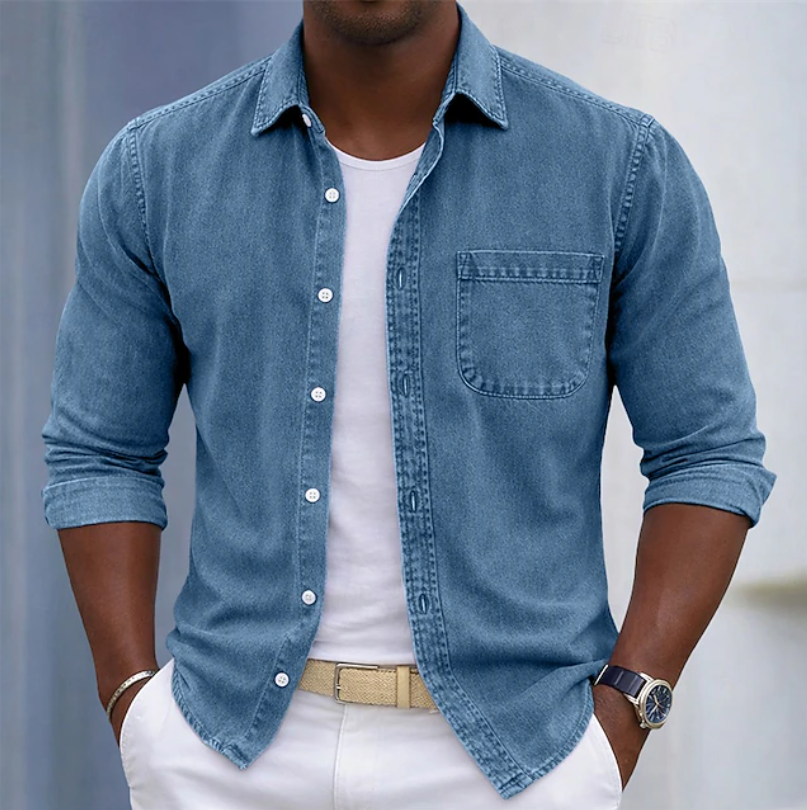 Eamon | Everyday Pocket Button Shirt