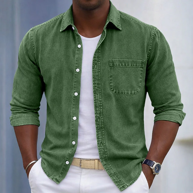 Eamon | Everyday Pocket Button Shirt