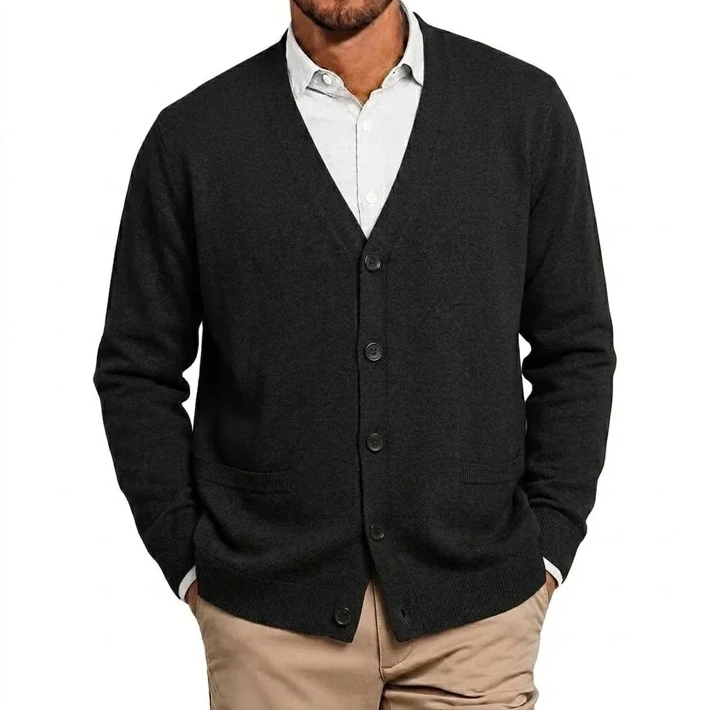 Anders | Relaxed V Neck Cardigan