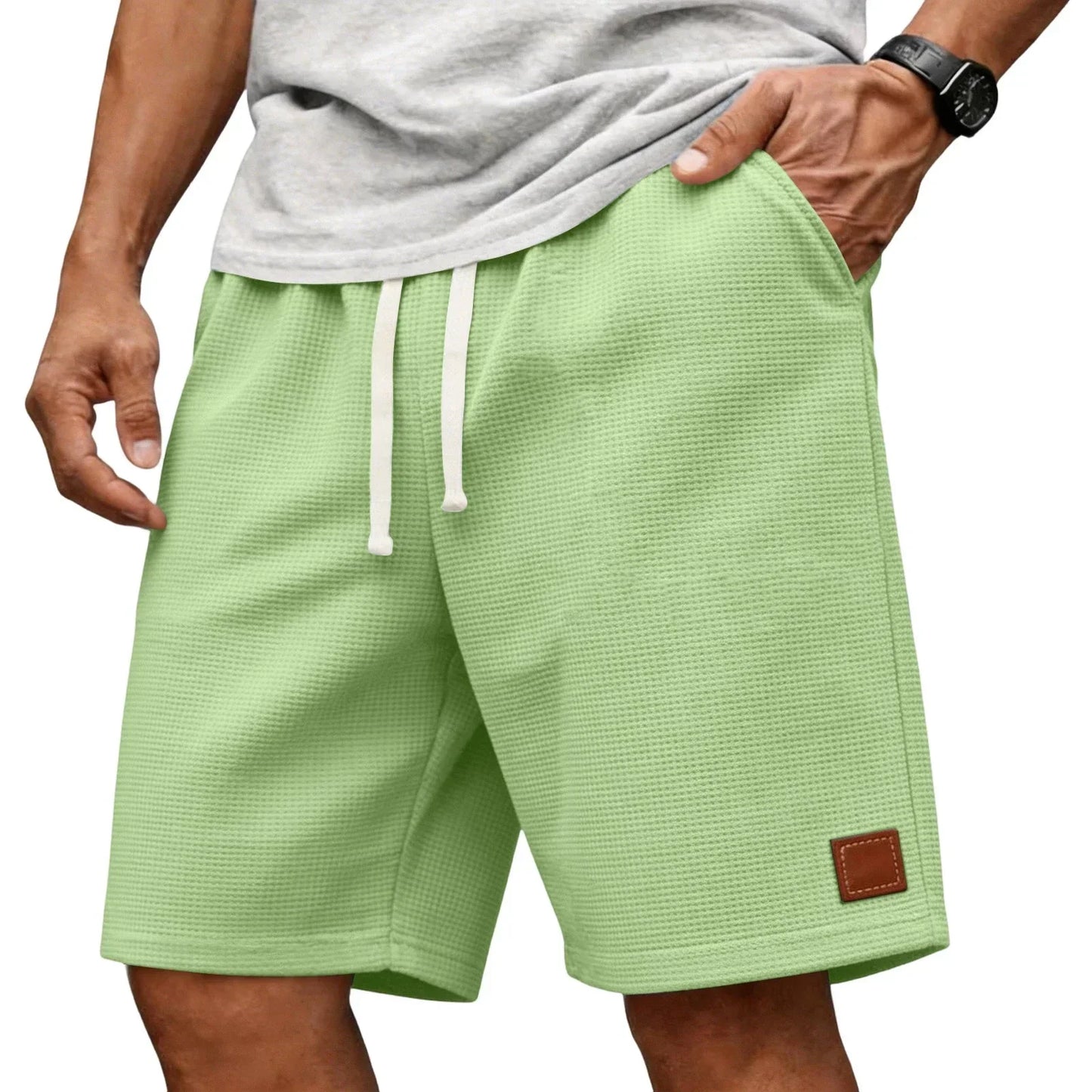 Edric | Lightweight Waffle Texture Shorts