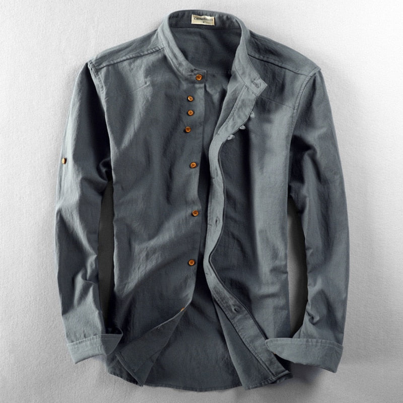 Varden | Classic Stand Collar Shirt