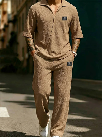 Branton | Relaxed Waffle Knit Co Ord Set