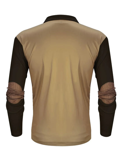Caulder | Deer Graphic Quarter Zip Pullover