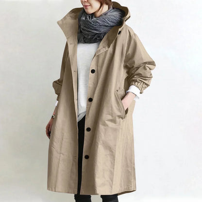 Odelisse | Relaxed Hooded Longline Coat