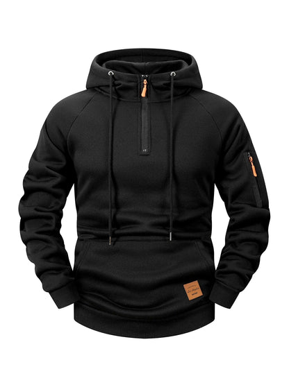 Brantley | Performance Half Zip Hooded Pullover