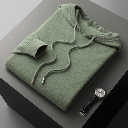 Dalton | Classic Knit Pullover Hoodie