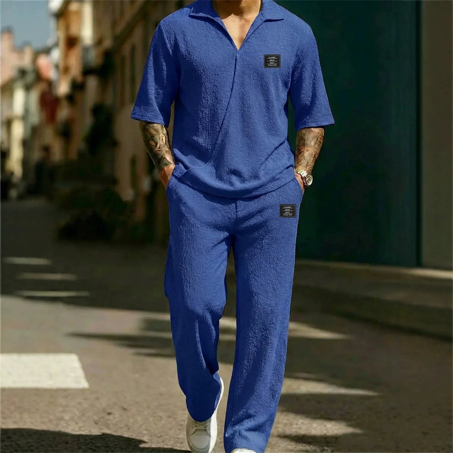 Branton | Relaxed Waffle Knit Co Ord Set