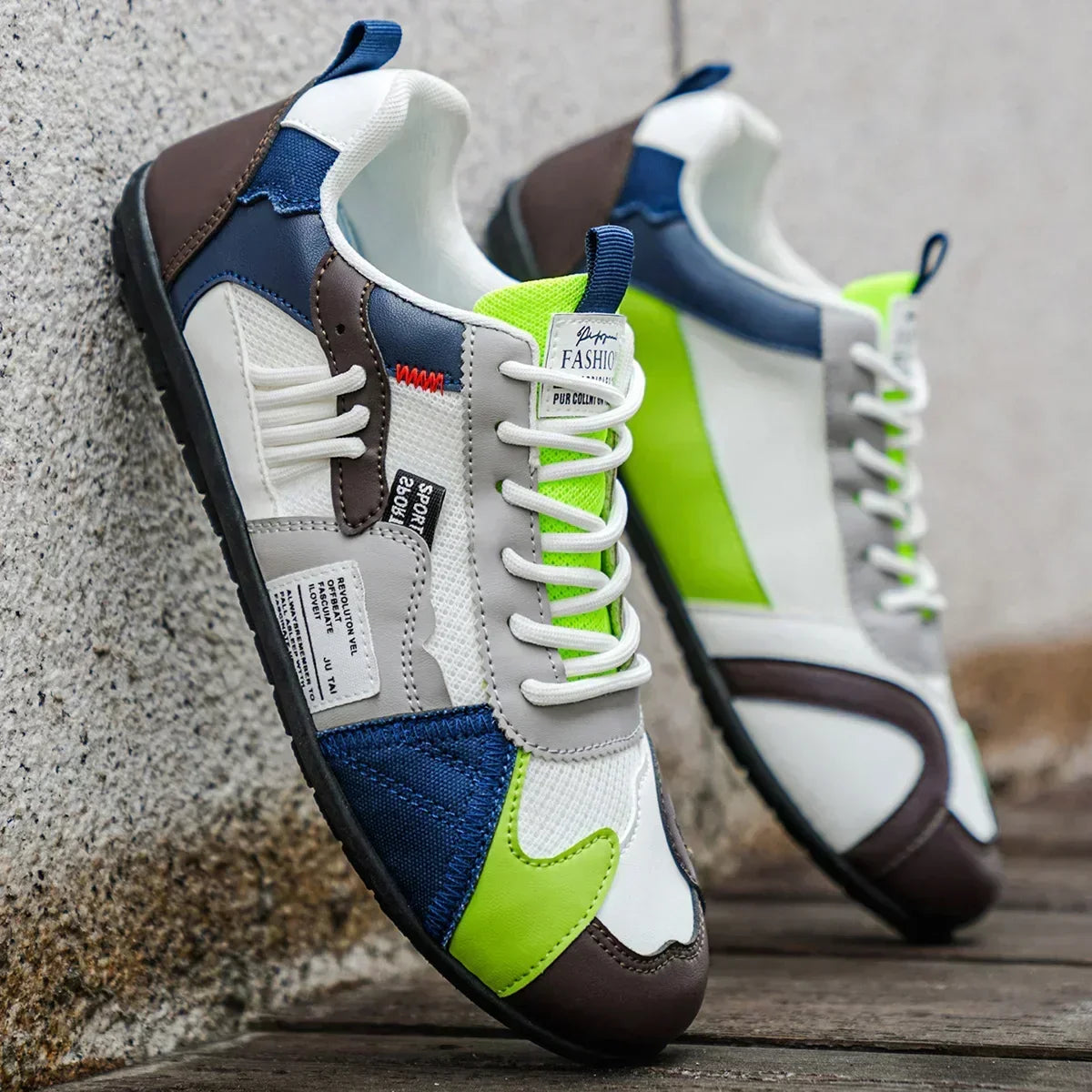 Daxen | Contrast Mesh Everyday Sneakers