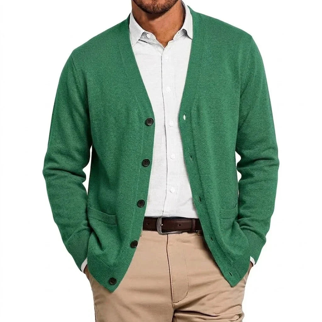 Anders | Relaxed V Neck Cardigan