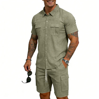 Blackwood | Breathable Utility Shirt And Shorts Set