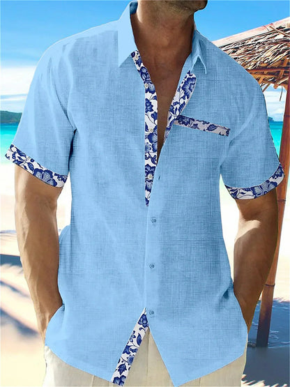 Lucian | Vacation Style Casual Linen Shirt