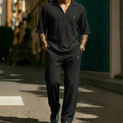Branton | Relaxed Waffle Knit Co Ord Set
