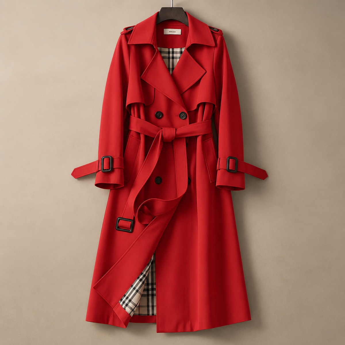 Sonia | Tailored Double Breasted Trench Coat