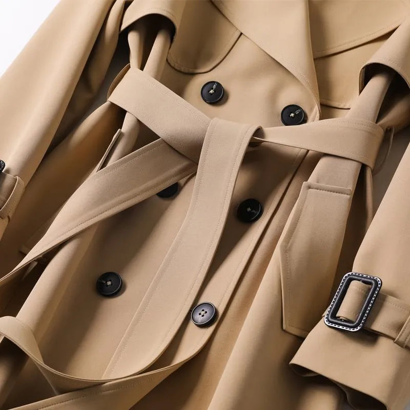 Sonia | Tailored Double Breasted Trench Coat