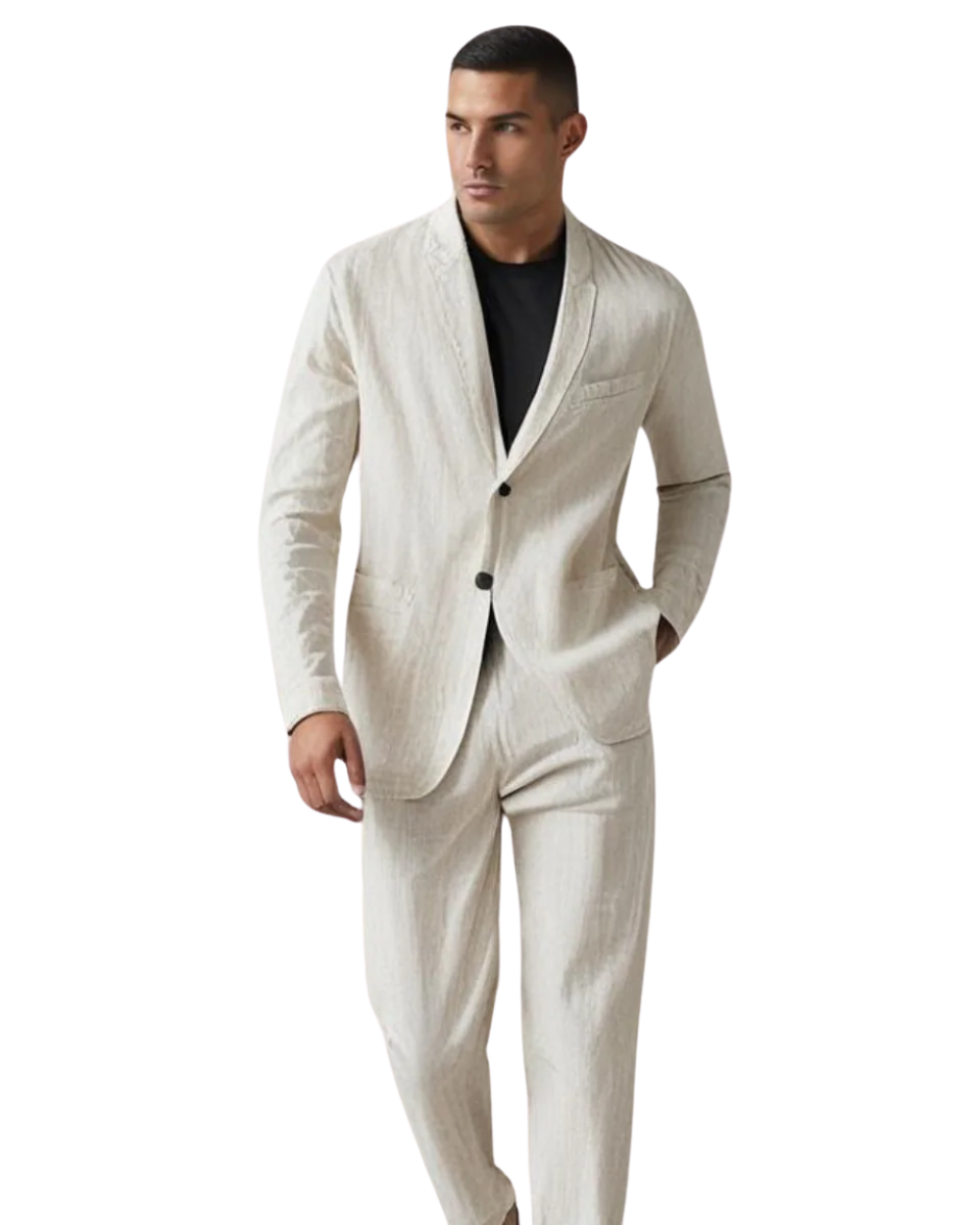 Iskander | Tailored Linen Two Piece Set