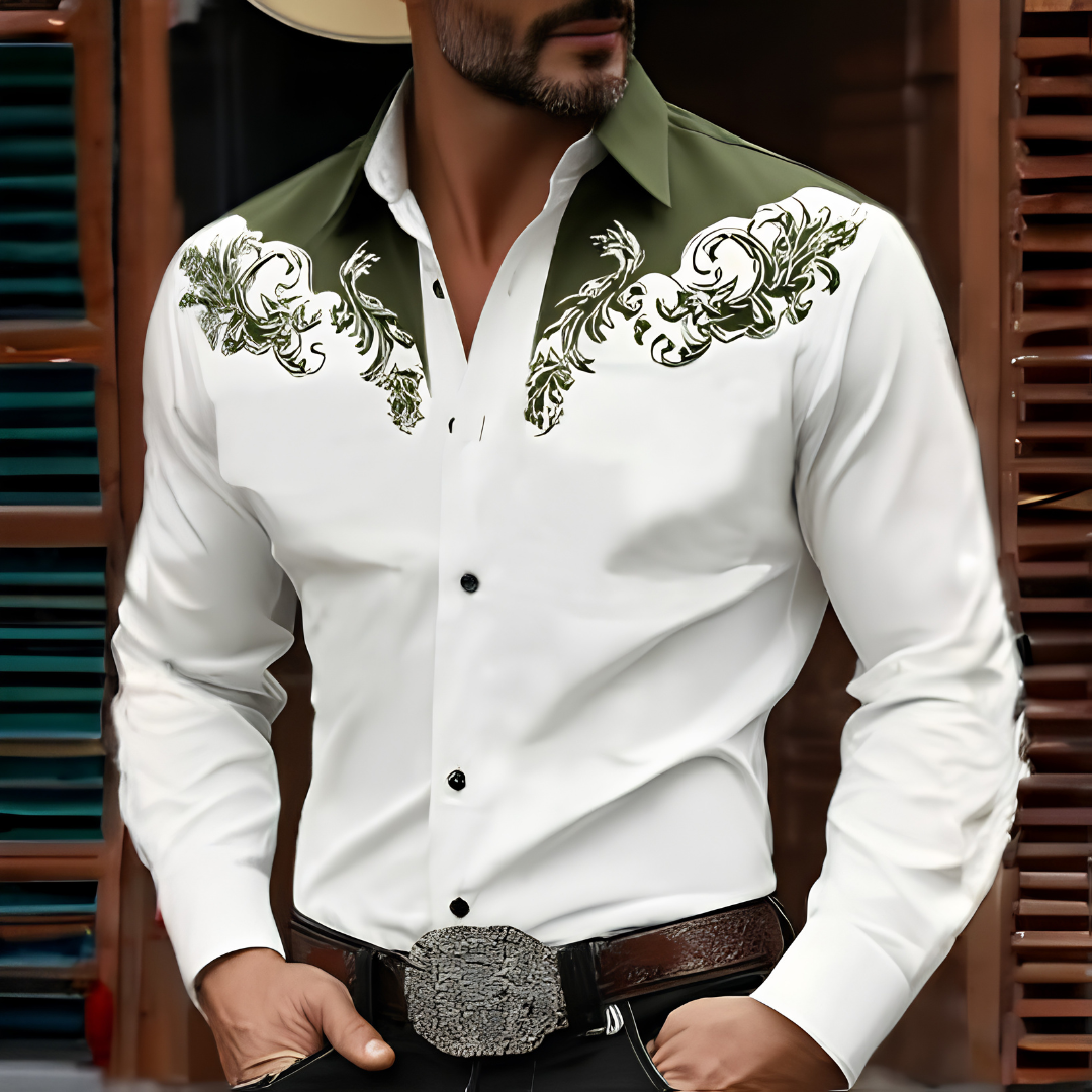 Bromwell | Baroque Detail Button Shirt