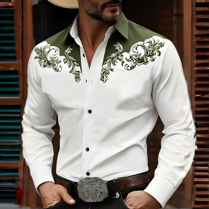 Bromwell | Baroque Detail Button Shirt