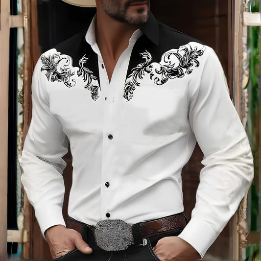Bromwell | Baroque Detail Button Shirt