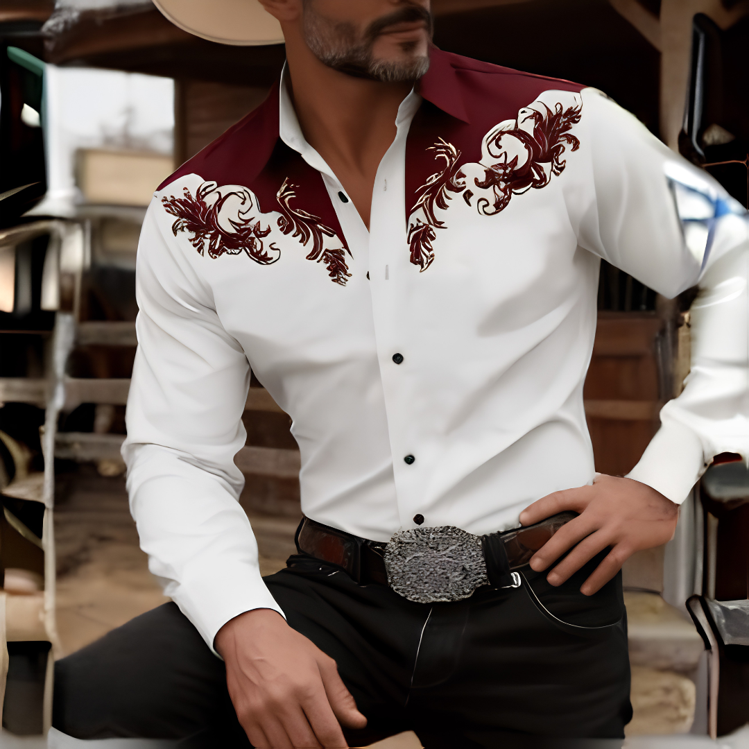 Bromwell | Baroque Detail Button Shirt