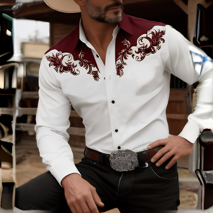 Bromwell | Baroque Detail Button Shirt